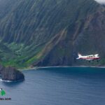 Maui -PRIVATE- Air Tour FUN: 3 Islands: (2-5 people): SEE it ALL! - Viewing Molokai’s Towering Sea Cliffs from the Air