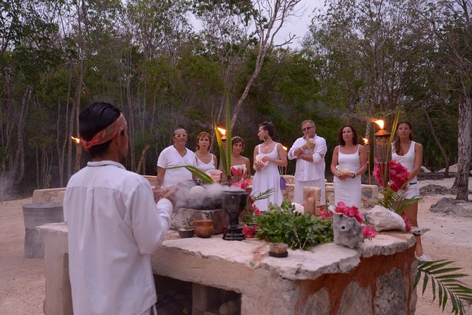 Maya Temazcal Night Ceremony from Cancun with Cenote Swim and Dinner - The Location and Pickup Details