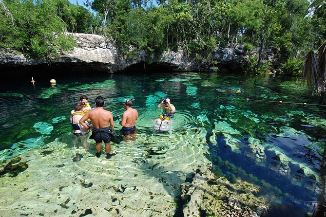 Mayan Adventure from Cancun - Underground River with Stalactites and Stalagmites
