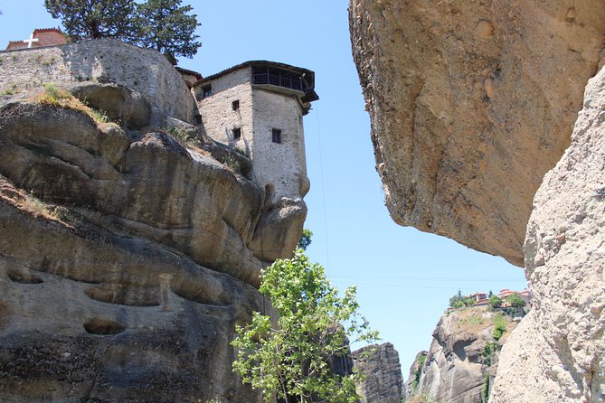 Meteora day trip from Thessaloniki - Scenic Walk Past Roussanou Monastery