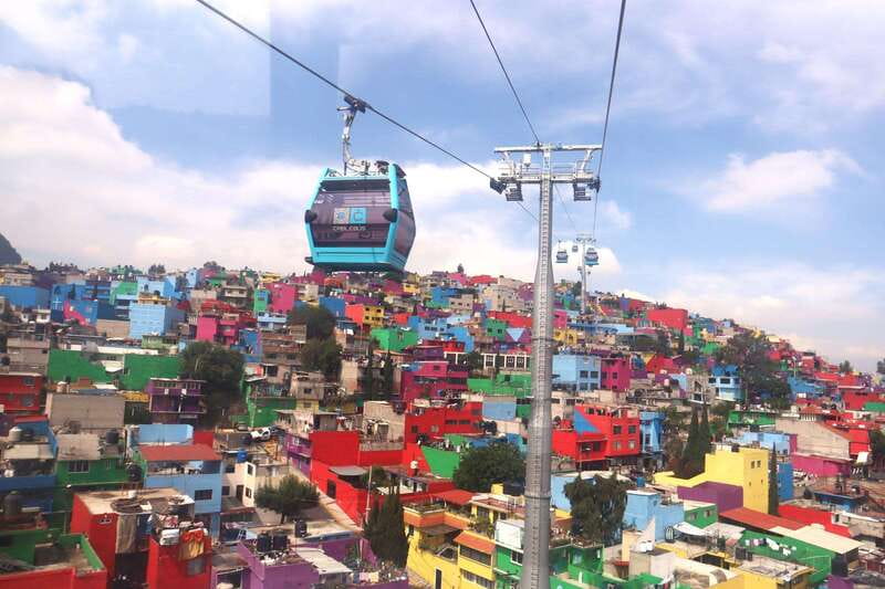 Mexico City: City Highlights Cable Car Ride w/ Taco & Tour - The Tour Starts at Churrería El Moro in Downtown Mexico City
