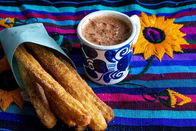 Mexico City Famous Foods Tour (Private & All-Inclusive) - Tasting Crispy Churros Dipped in Velvety Hot Chocolate