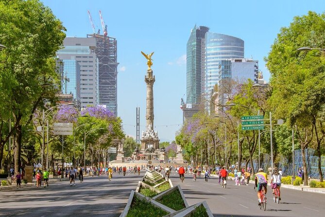 Mexico City Highlights E-Bike Tour With Foodie Stops - Riding Along Reforma’s Historic Corridor