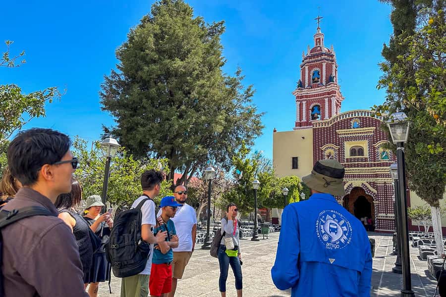 Mexico City: Puebla, Cholula & Tonantzintla with Lunch - Exploring Cholula’s Great Pyramid and Its Legends