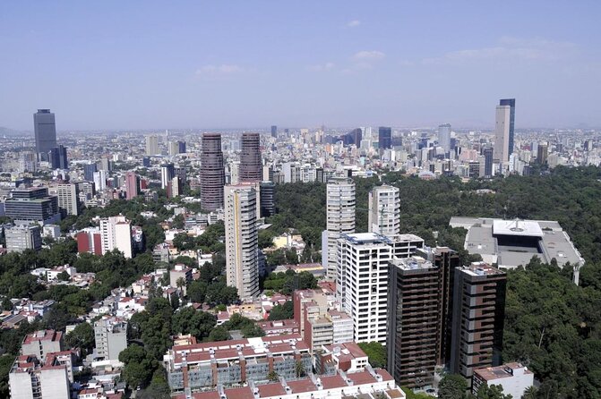 Mexico City Segway Tour: Polanco & Chapultepec Park - Passing Torre Virreyes and the Lomas de Chapultepec