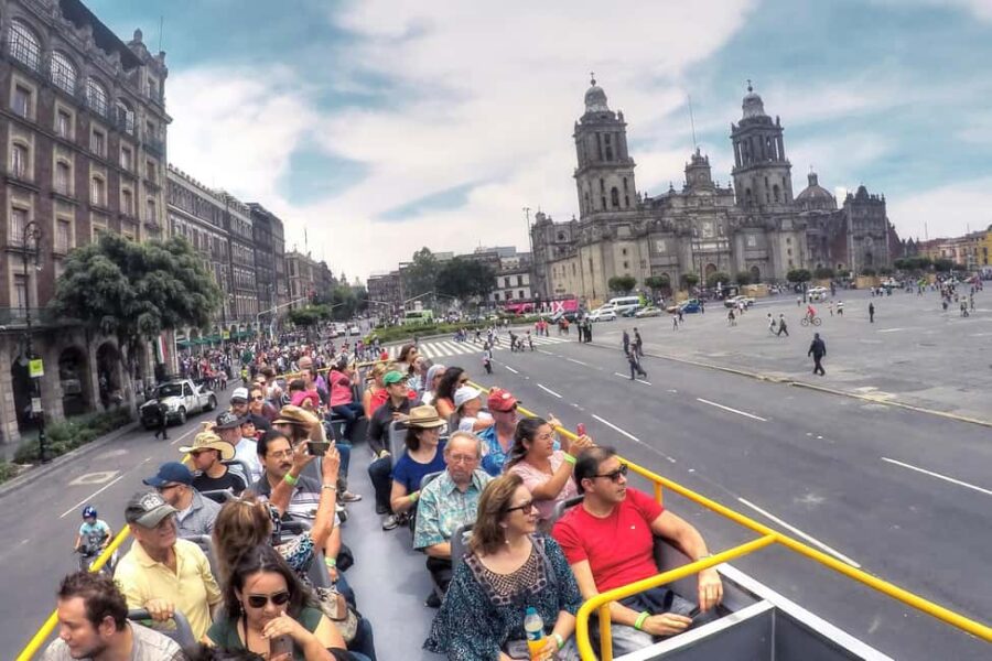 Mexico City: Six Flags Ticket + Hop-on Hop-off City Tour - Exploring Mexico City with the Unlimited Hop-on Hop-off Bus
