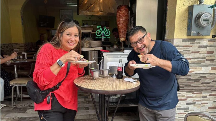 Mexico City: Taco Tasting Bike Tour in Polanco - Tasting Authentic Tacos: A Flavorful Journey