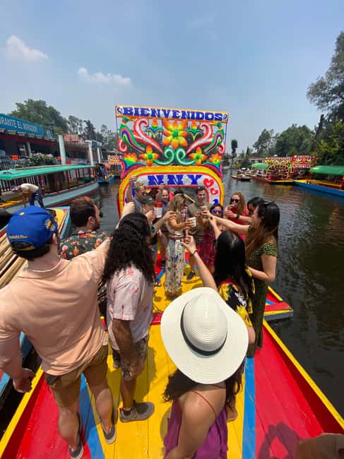 Mexico City: Xochimilco Boat with Guacamole & Premium Drinks - Discover Xochimilco’s Famous Canals on a Trajinera