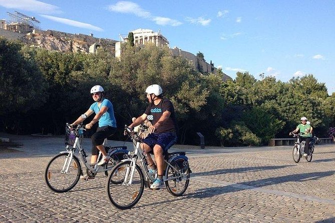 Mezedaki tasting and cycling tour on a eBike in Athens - Comfortable eBikes Make City Cycling Easy
