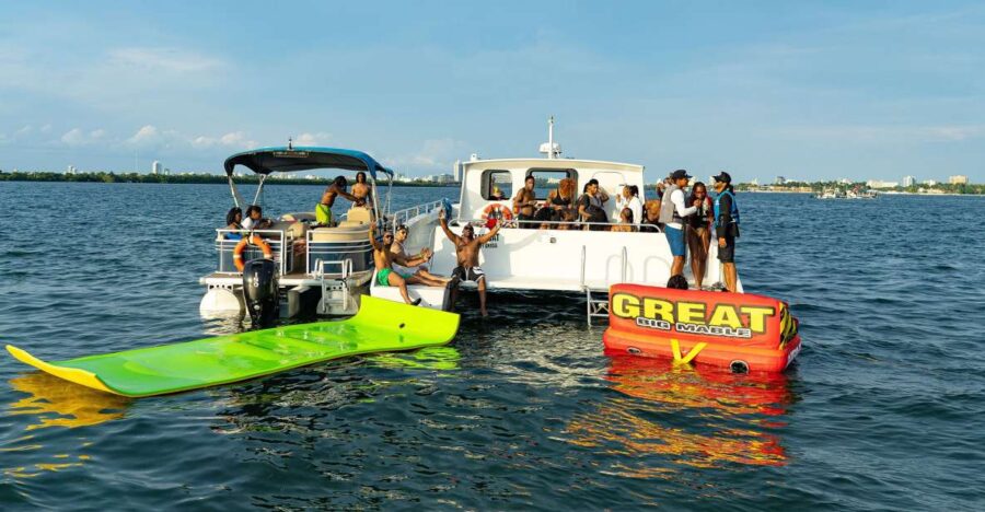 Miami: Adventure Cruise with Jetski, Tubing, and Drinks - Biscayne Bay Departure and Check-in at Sea Isle Marina