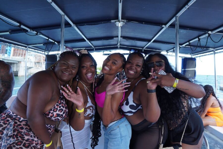 Miami: Boat Party with Live DJ, Unlimited Drinks, and Food - Miami Skyline and Star Island Views from the Double-Decker Boat