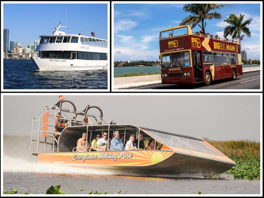 Miami Bundle: Everglades, Boat Cruise & Open-Top Bus Tour - Biscayne Bay Cruise: Views of Millionaire’s Row