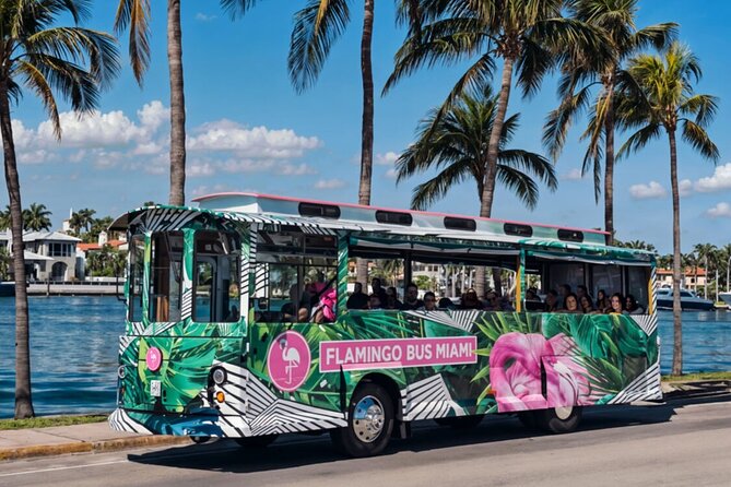 Miami Bus Tour - Flamingo Bus Miami Tours Open-Air Trolley - The Unique Charm of the Open-Air Trolley