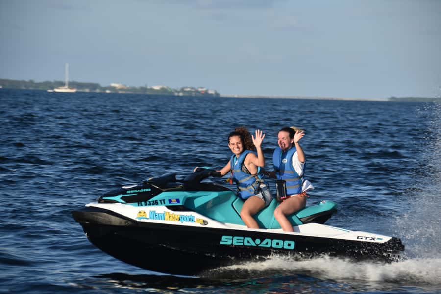 Miami: Jet Ski and SpeedBoat - Meet at Pier 9 in Dinner Key Marina