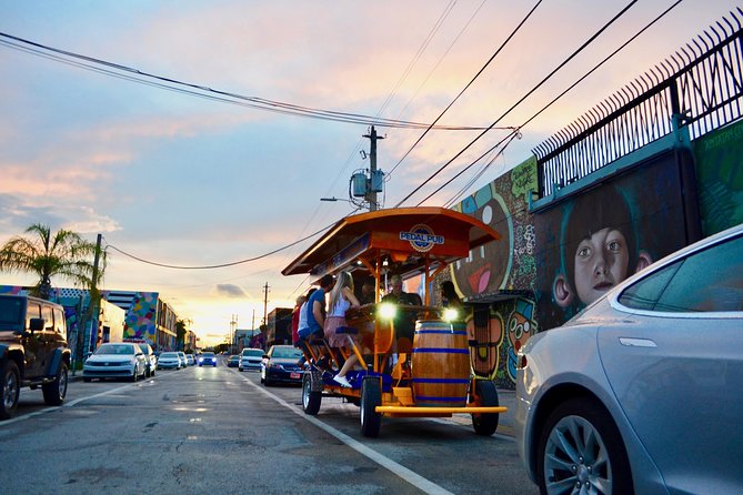 Miami Pedal Pub: Arts District Party Bike Pub Crawl - What Makes the Wynwood Murals and Street Art Special