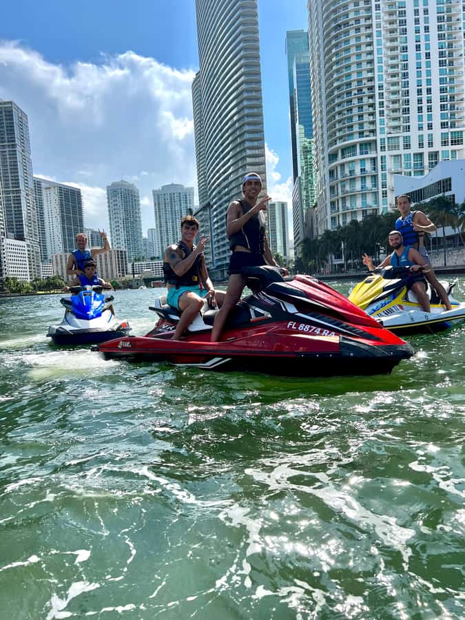 Miami: Self-drive Jetski Adventure - Power and Speed: The Sea-Doo 1800cc Jetskis
