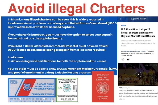 Miami Yacht Party Discover Secret Spots w/ Captain & Drinks - Miami Yacht Tour: A Luxurious Water Adventure in Biscayne Bay