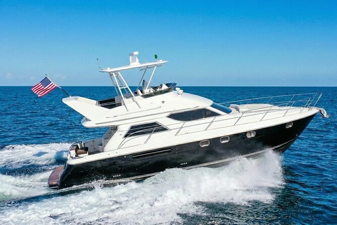 Miami Yacht Rental 58 ft +1Hr Free | Miami Boat Birthday - The Miami Yacht Experience: A Private Adventure Begins