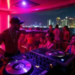 Miami's Top Yacht Party: Neon Nights with 3 Hr Open Bar Cruise - Departing from Bayside Marketplace in Downtown Miami