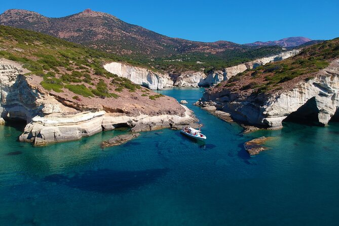 Milos: Half-Day Speedboat Cruise to Kleftiko with snorkeling tour - Sykia Cave: Milos’ Biggest Sea Cave