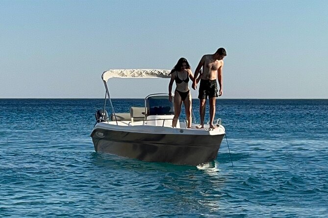 Milos Self Drive Private Boat - No Licence Required - Aphrodite - Starting Point and Duration Options
