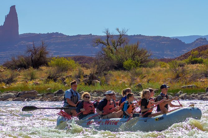 Moab Full Day Rafting Trip with Lunch Colorado River - Paddling Through Class II Rapids