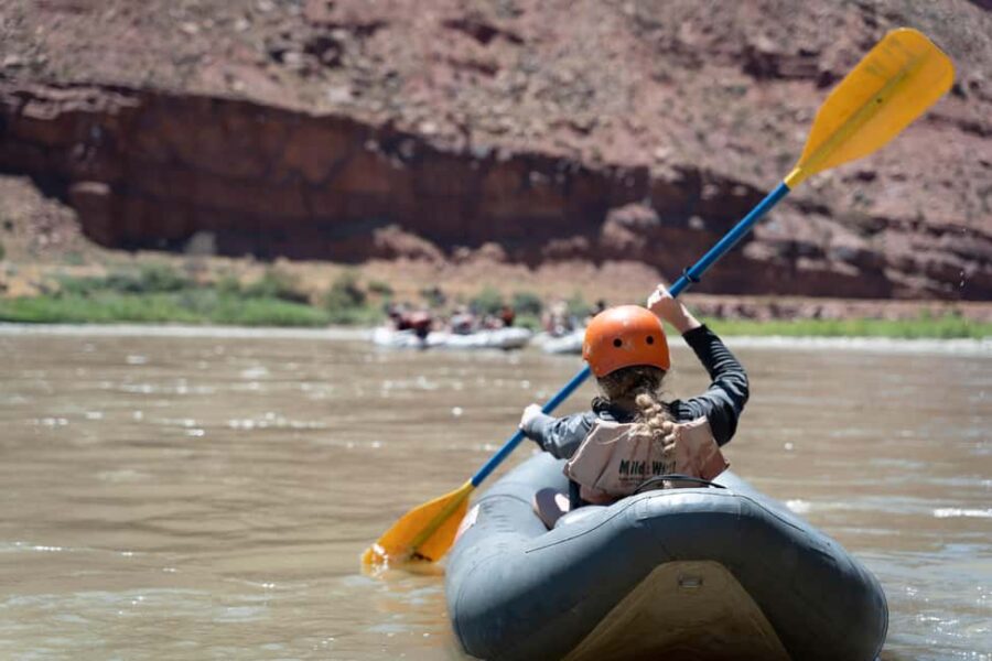 Moab Half Day Kayaking Trip - Colorado River - How the Moab Kayaking Trip Starts at Mild to Wild