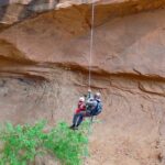 Moab Rappeling Adventure: Medieval Chamber Slot Canyon - Scenic Views of Grandstaff Canyon and the Colorado River