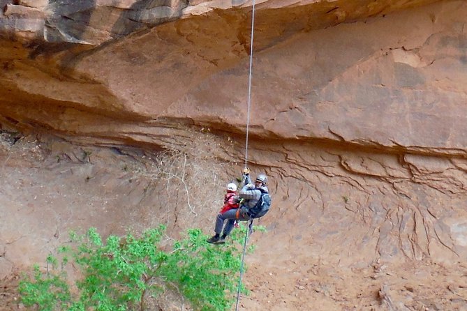 Moab Rappeling Adventure: Medieval Chamber Slot Canyon - Scenic Views of Grandstaff Canyon and the Colorado River
