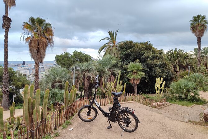Montjuic Barcelona: Panoramic eBike Tour Views & Tapas stop - Panoramic Views at Miramar Gardens and Lluís Companys Stadium