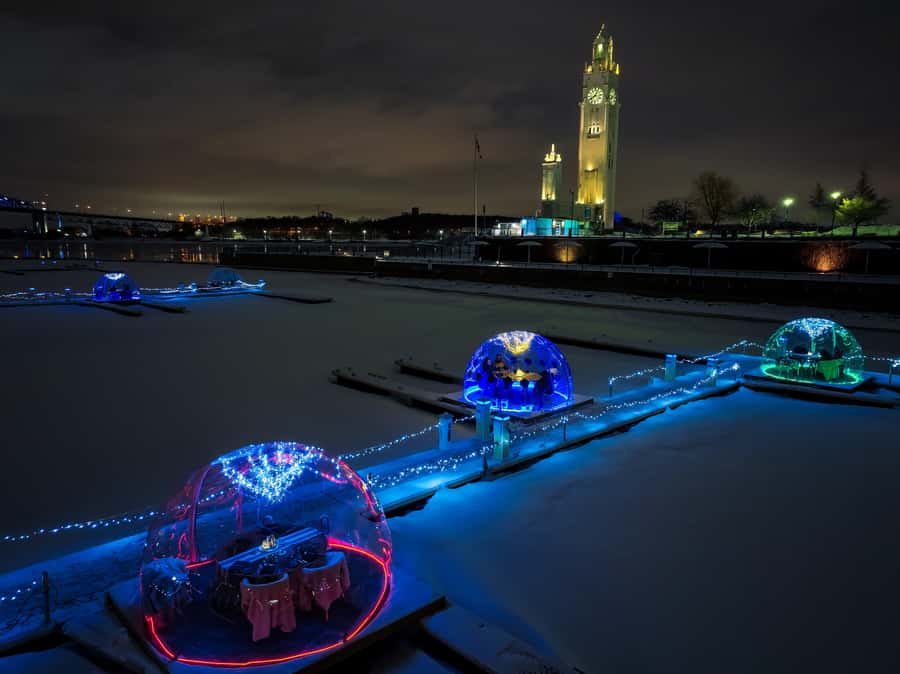 Montreal: Dome Dinning in Old Port of Montreal - The Private Dome Experience and Its Comfort