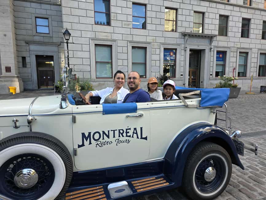 Montreal: Unforgettable Guided Tour in a Vintage 1930s Convertible Car - Meeting Point and Practical Information