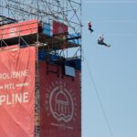 Montreal Zipline Adventure - Starting Point at Tyrolienne MTL Zipline Hangar