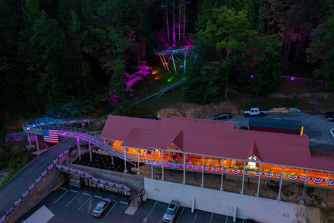 Moonshine Mountain Coaster Ride - The Ride: Scenic Mountain Views and Smooth Track