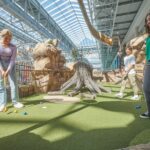 Moose Mountain Adventure Golf in Mall of America - The Whimsical Northwoods Design and Vintage Vehicles