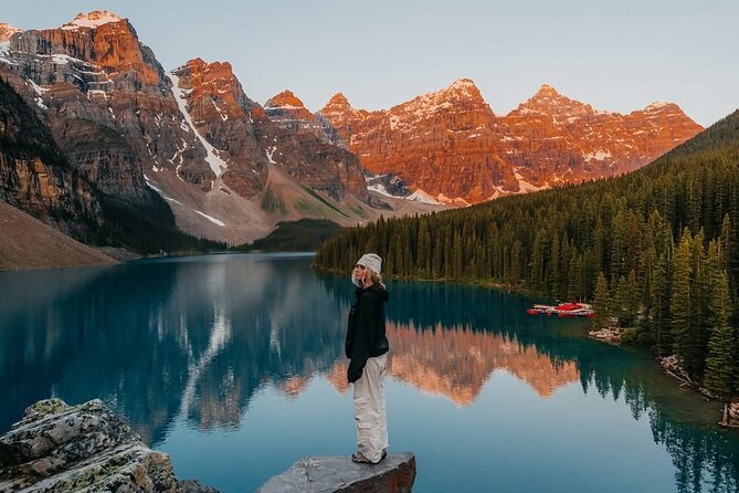 Moraine Lake Sunrise & Lake Louise Golden Hour Experience - Visiting Moraine Lake in Quietude Before the Crowds