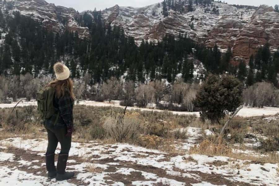 Morgan: Snowshoeing on Private Ranch Tour - How the Tour Connects to Morgan Valley’s Red Cliffs