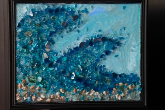Mosaic Resin Frame Experience - What to Expect During the Mosaic Resin Frame Workshop