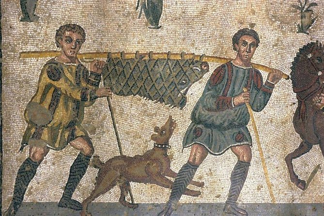 Mosaic tour 2 - Visiting Villa Romana del Casale: The Roman Mosaics Treasure