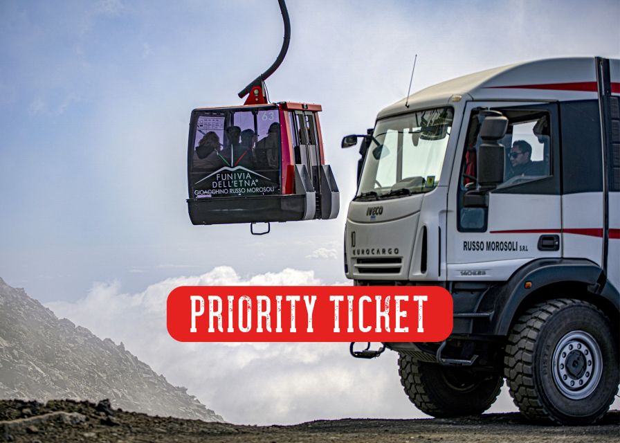 Mount Etna: Roundtrip Cable Car and 4x4 Bus Ticket - The Tour Starts at the Funivia dellEtna Station Near Rifugio Sapienza
