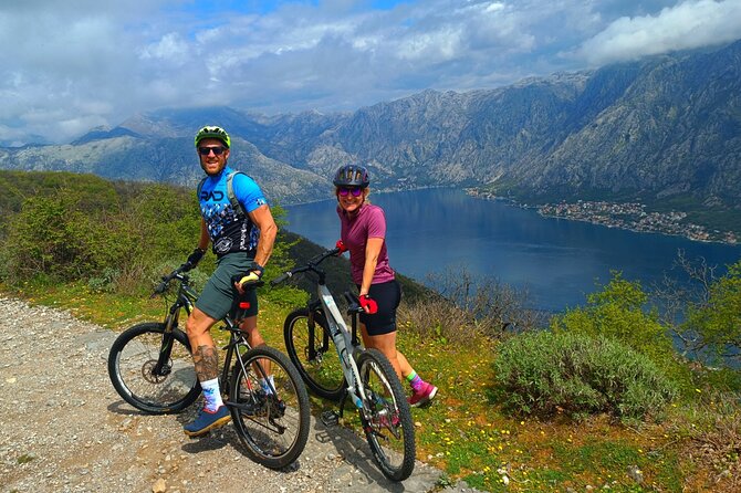 Mountain Biking on Vrmac peninsula - Panoramic view on Kotor bay - Exploring Fort Vrmac’s Historic Significance and Views
