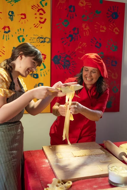Much more than a cooking class - Making Handmade Pasta and Classic Roman Sauces
