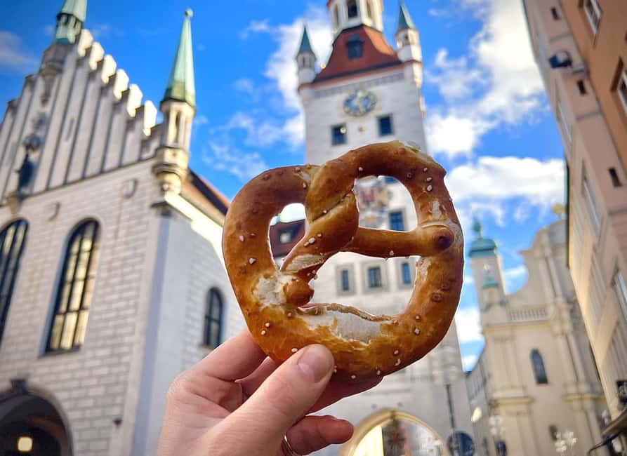 Munich: Old Town Food Tour with 10+ Tastings, Beer & Pretzel - Starting the Bavarian Food Journey at a Local Café