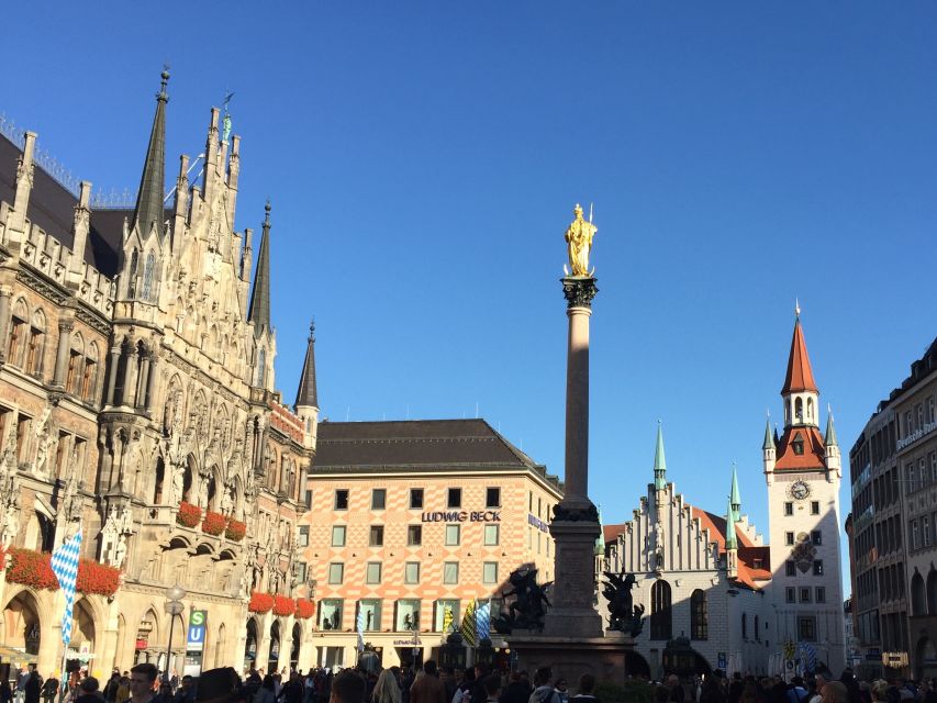 Munich: Private Half-Day Guided Walking Tour - Marvel at Munich’s Architectural Landmarks: Rathaus, Hofbräuhaus, and Residenz Palace