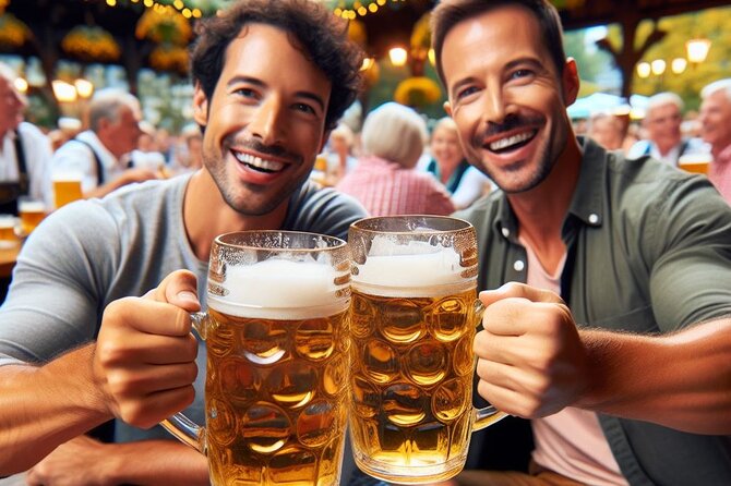 Munich Sightseeing Hopping with traditional delicacies - Exploring the Vibrant Viktualienmarkt