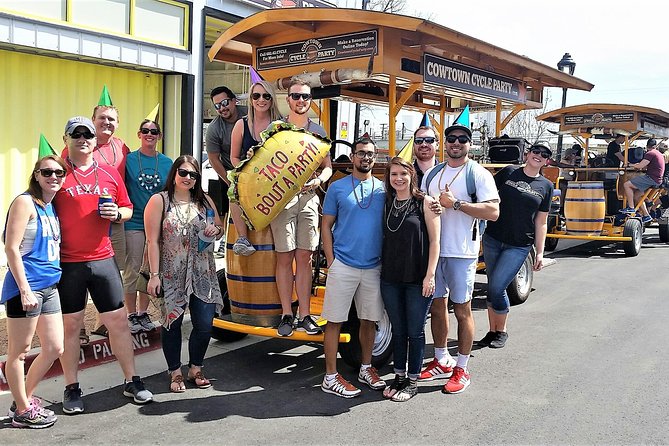 Murals & Mimosas - Cowtown Cycle Party BYOB Public Tour - The Unique Experience of Riding a Party Bike with a Built-in Bar