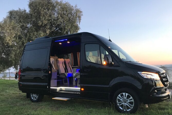 Mykonos Airport or Port from/to Point to Point Private Transfers - The Range of Vehicles and Capacity