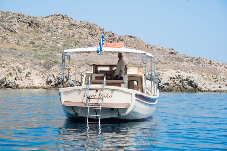 Mykonos: Private Cruise by Wooden Boat with Snorkeling - Starting Point at Sea Diamond Private Cruises