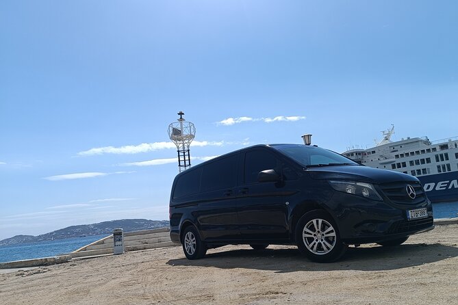 Mykonos Private Transfers - Convenient Pickup in Mykonos Town for Easy Access
