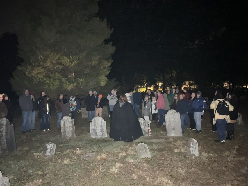 Mystic: Guided Graveyard Ghost Tour by Moonlight - Historic Roots at Whitehall Burial Ground